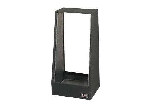 Carpeted 30 Space Studio Rack with Wheels O2602