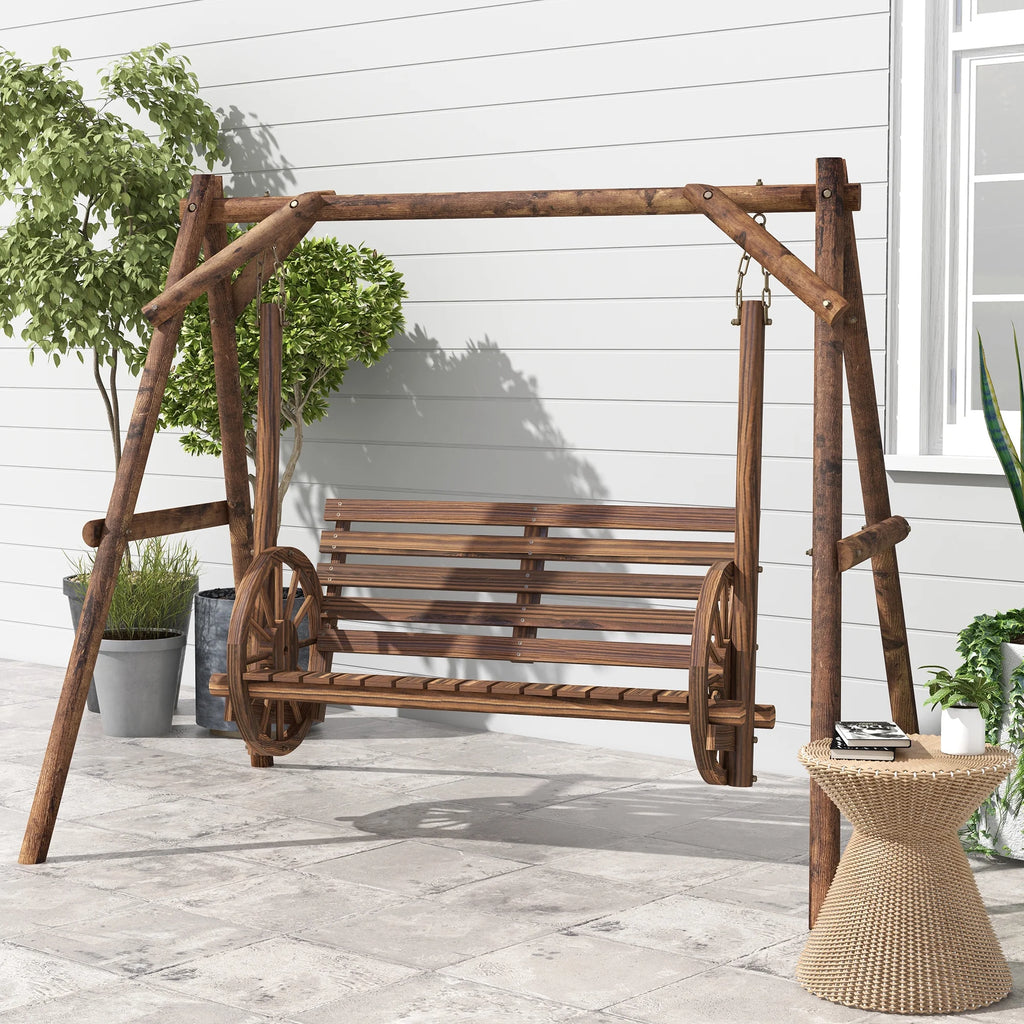 2 Seat Porch Swing with Stand V451