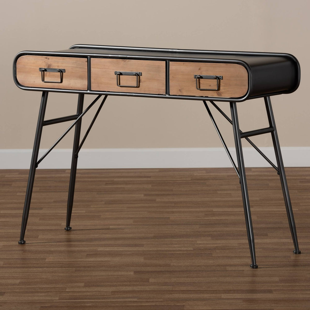Industrial 3-Drawer Console Table K70430