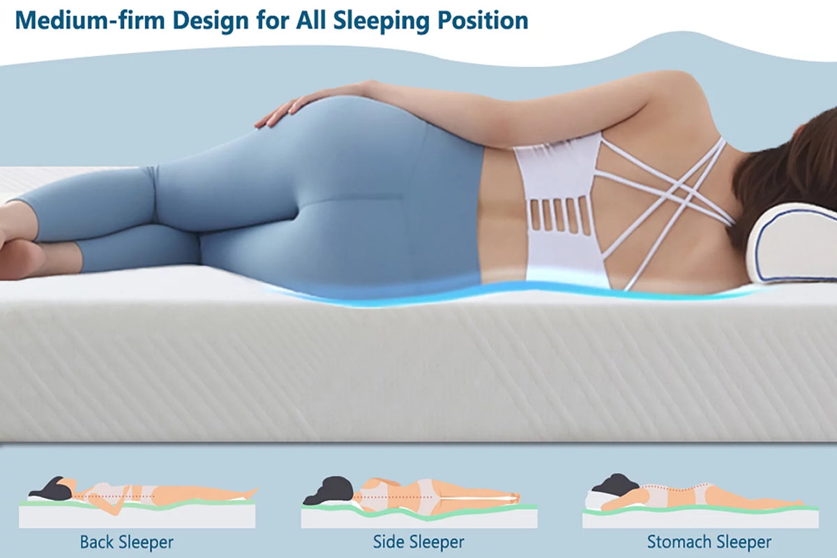 10" Memory Foam Mattress E957