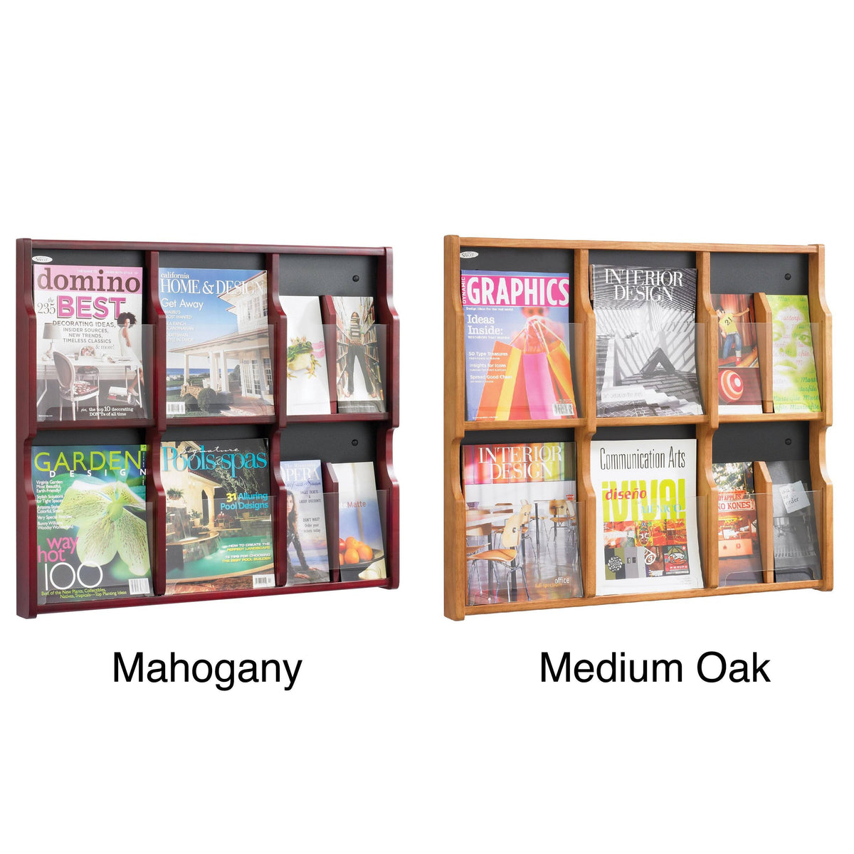6 Magazine 12 Pamphlet Display Z891