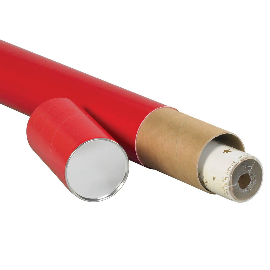 Telescoping Tubes 3" x 36" Red 24/Case D364