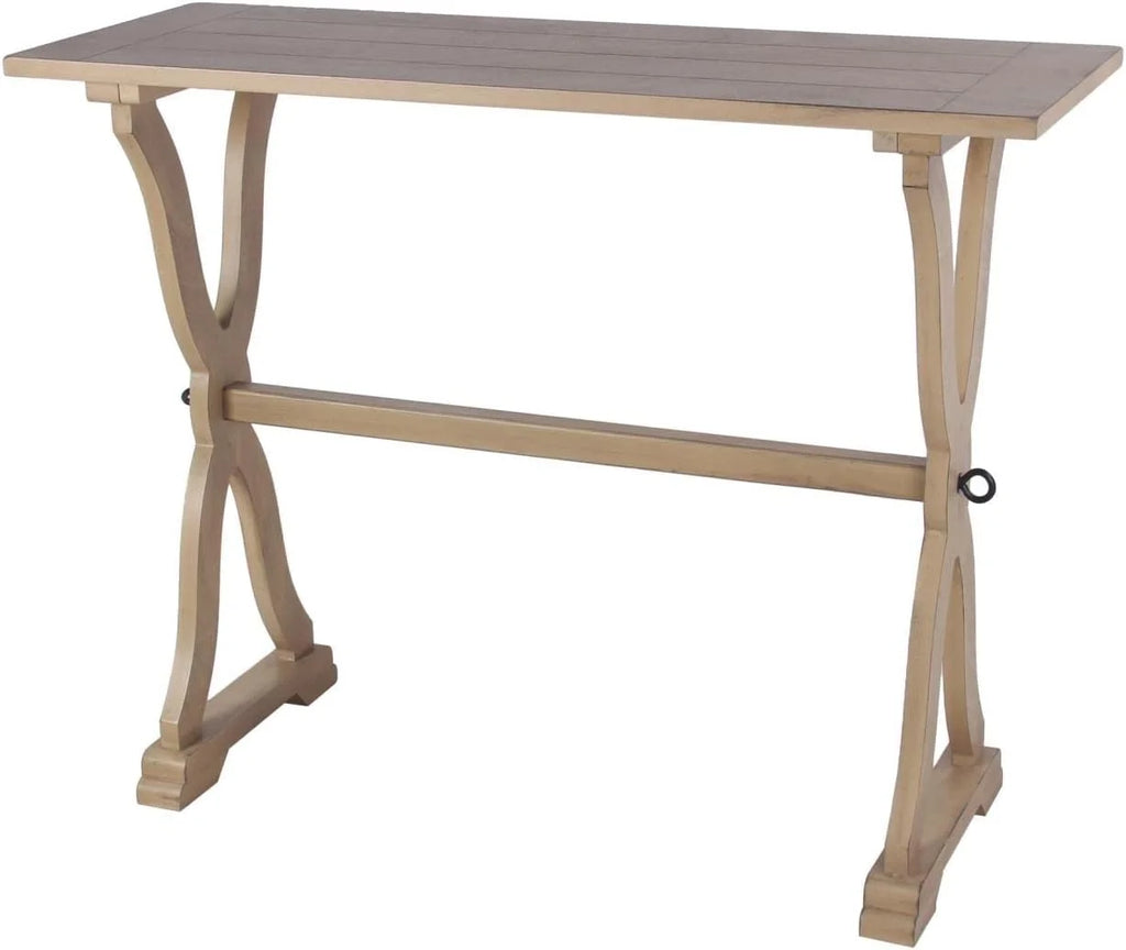 Camel Tan Composite Wood Accent Console Table L511725