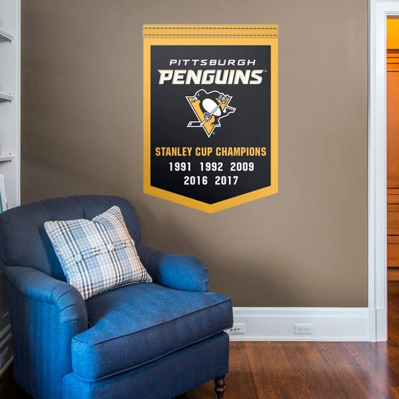 Pittsburgh Penguins Logo Giant Removable Decal U297250