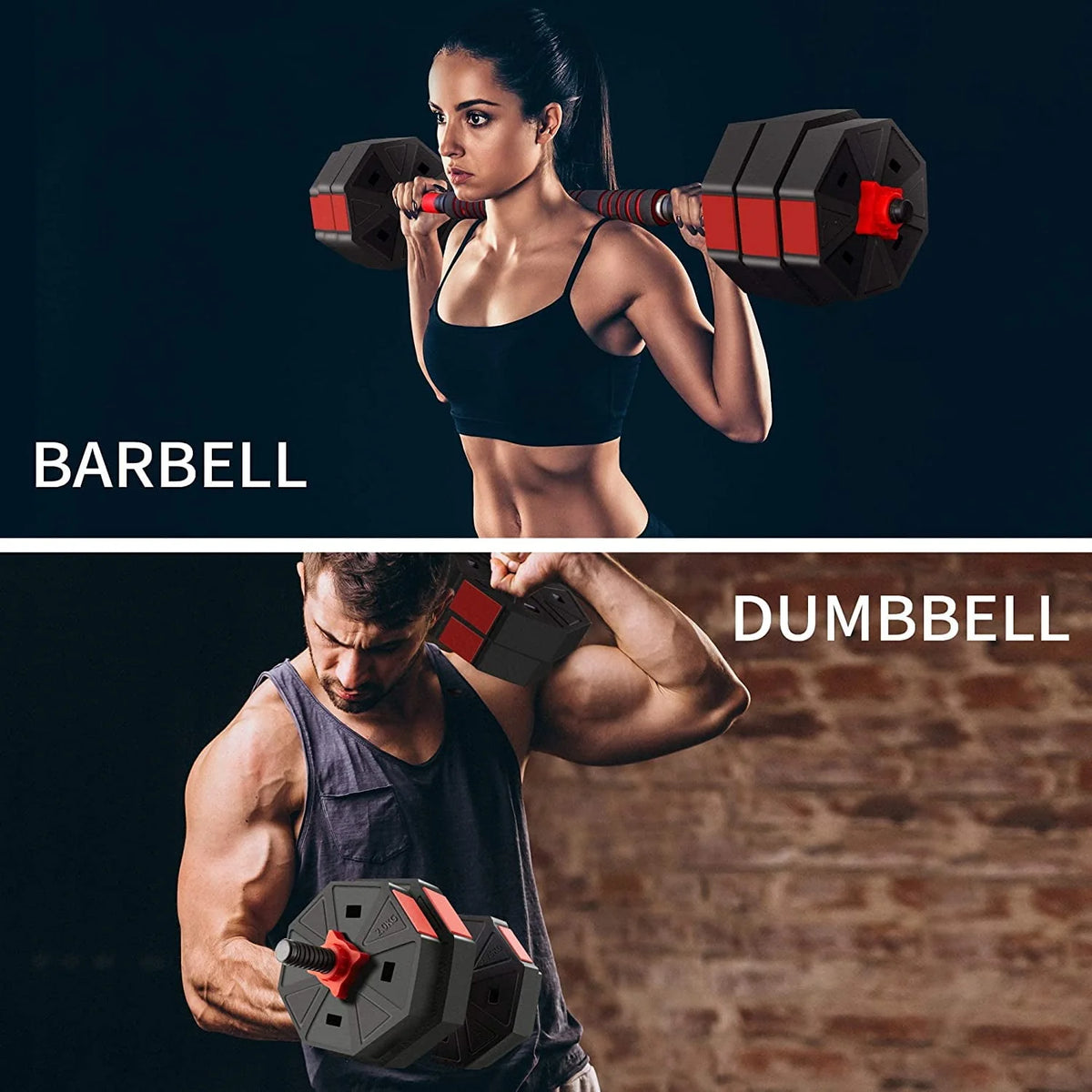 66LB Adjustable Dumbbells Set I92617