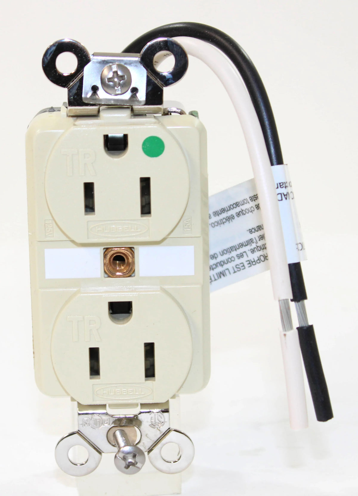 Ivory 15 A Receptacle L9235